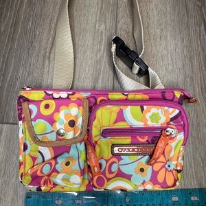 Lily Bloom and Orange Floral Belt Bag